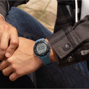 Olympic digitaal horloge zwart/blauw - 2009437 Olympic digitaal horloge zwart/blauw - 2009437