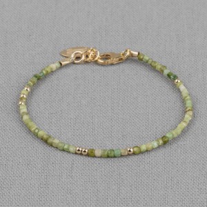 Jeh collier armband tourmalijn met goldfilled sluiting en balletjes - 2009447 Jeh collier armband tourmalijn met goldfilled sluiting en balletjes - 2009447