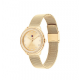 Tommy Hilfiger dames horloge Demi, 383mm goudkleur met mesh band - 2009475