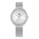 Tommy Hilfiger dames horloge Demi, 383mm zilverkleur met mesh band - 2009476