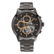 Tommy Hilfiger heren horloge Henry, 44mm 5bar chrono zwarte plaat rose accenten - 2009482