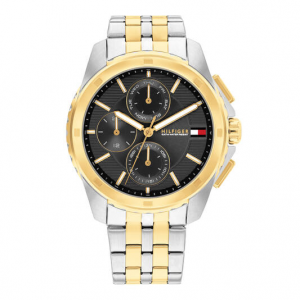 Tommy Hilfiger heren horloge  Walker, 44mm 5bar bicolor - 2009486 Tommy Hilfiger heren horloge  Walker, 44mm 5bar bicolor - 2009486