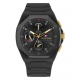 Tommy Hilfiger heren horloge Neo zwarte chrono plaat en zwarte siliconen band 5 bar - 2009492