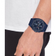 Tommy Hilfiger heren horloge Neo blauwe chrono plaat en siliconen band 5 bar - 2009493