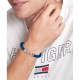 Tommy Hilfiger siliconen gevlochten band blauw - 2009497