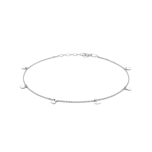 enkelbandje hartjes 24 + 2 cm - 2009515