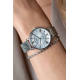 ZINZI Horloge 34mm zilverkleur met mesh band en romeinse plaat - 2009542