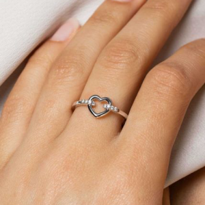 Zinzi ring open hart en zirconia's in de band - 2009574 Zinzi ring open hart en zirconia's in de band - 2009574