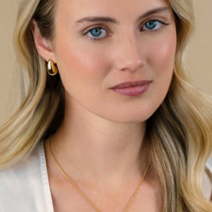ZINZI Zlv geel verguld collier met druppel - 2009630 ZINZI Zlv geel verguld collier met druppel - 2009630