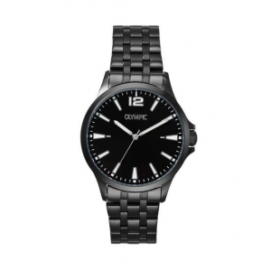 Olympic heren horloge stalen band en kast wittewijzerplaat - 2009674 Olympic heren horloge stalen band en kast wittewijzerplaat - 2009674