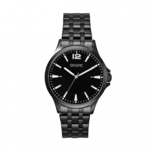 Olympic heren horloge stalen band en kast wittewijzerplaat - 2009674 Olympic heren horloge stalen band en kast wittewijzerplaat - 2009674