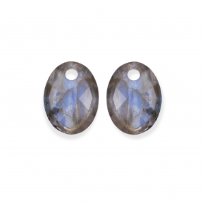 Sparkling Jewels; earstones medium oval labradoriet - 2009733 Sparkling Jewels; earstones medium oval labradoriet - 2009733
