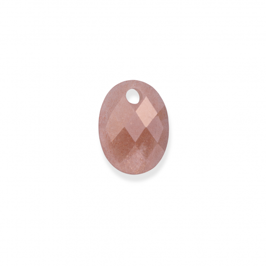 Sparkling Jewels; pendant gemstone medium oval sunstone - 2009767