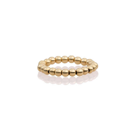 Sparkling Jewels; ring gold plated 3mm - 2009790