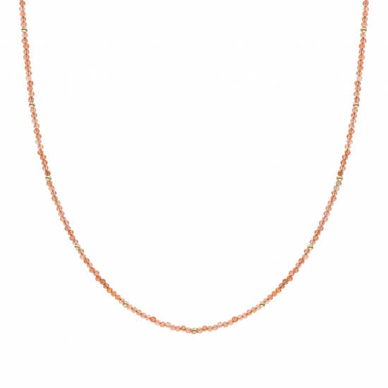 Sparkling Jewels; necklace sunstones gold - 2009797