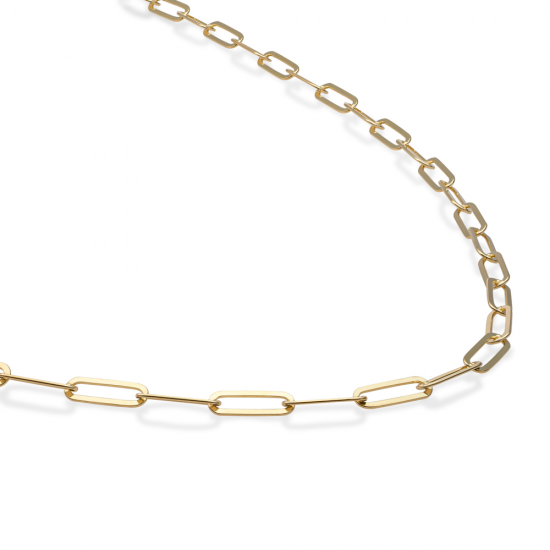 Sparkling Jewels; necklacelong link chain gold - 2009803