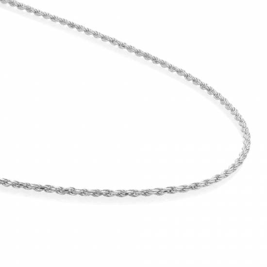 Sparkling Jewels; necklace rope chain silver - 2009806