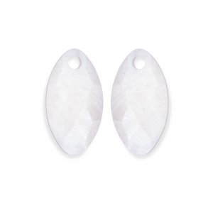 Sparkling jewels earstones leaf, moonstone - 2009868 Sparkling jewels earstones leaf, moonstone - 2009868