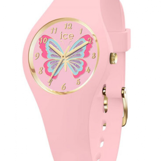 Ice watch meisjes horloge vlinder roze - 2009933