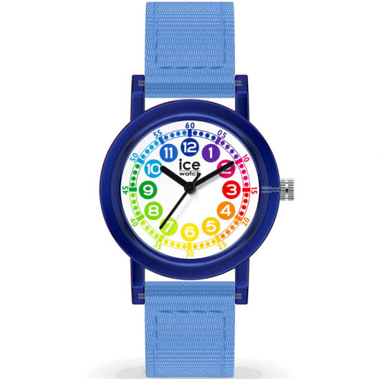 Ice watch kinder horloge met blauwe kast en band - 2009942