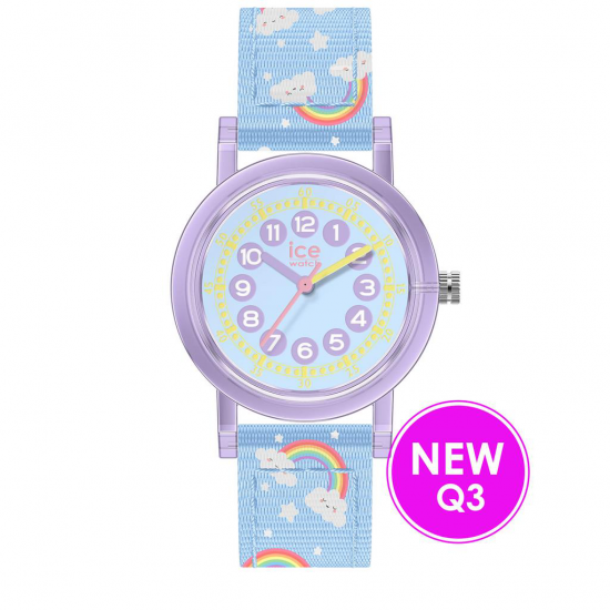 Ice watch paarse kast met regenboog in dband - 2009946