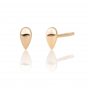 Sparkling Jewels earrings fuse drops gold - 2010052 Sparkling Jewels earrings fuse drops gold - 2010052
