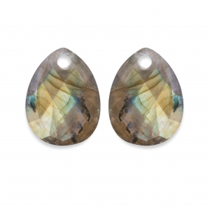 Sparkling Jewels earstones afterglow labradorite - 2010059 Sparkling Jewels earstones afterglow labradorite - 2010059