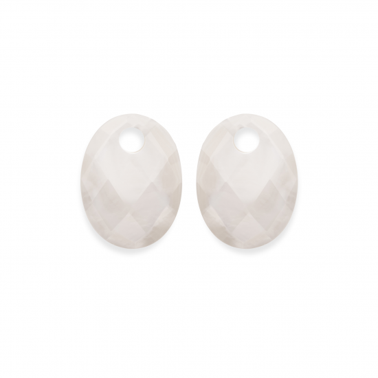 Sparkling Jewels earstones medium oval pearl - 2010064