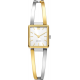 Danish design dames horloge bicolor met open spang band - 2010268