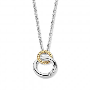 Zilveren hanger zilver met goud - 2010304