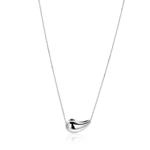 ZINZI zilveren collier met  druppelhanger - 2010381 ZINZI zilveren collier met  druppelhanger - 2010381