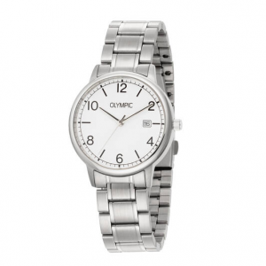 Olympic , herenhorloge met stalen  rekband - 2010471