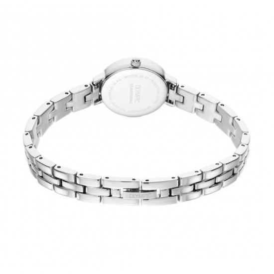 Olympic dames horloge stal met stalen band - 2010505