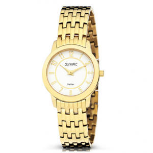 Olympic  double dames  horloge staal met stalen band - 2010555 Olympic  double dames  horloge staal met stalen band - 2010555