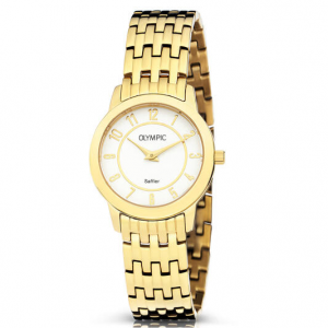 Olympic  double dames  horloge staal met stalen band - 2010555 Olympic  double dames  horloge staal met stalen band - 2010555