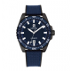 Tommy Hilfiger heren horloge  automatic TH85 carbon kast met nylon/siliconene blauw zwarte band - 2010663