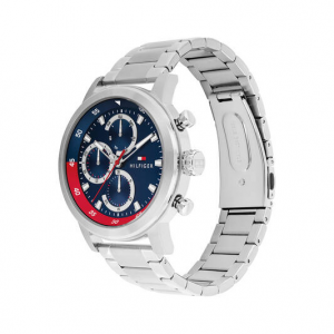 Tommy Hilfiger heren horloge Rocky stalen band en kast blauwe wijzerplaat - 2010665 Tommy Hilfiger heren horloge Rocky stalen band en kast blauwe wijzerplaat - 2010665
