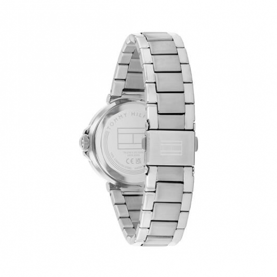 Tommy Hilfiger dames horloge Lori bicolor met groene wijzerplaat - 2010704