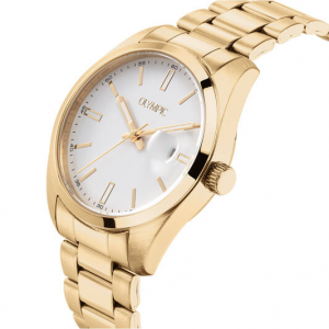 Olympic , herenhorloge double staal - 2010723 Olympic , herenhorloge double staal - 2010723