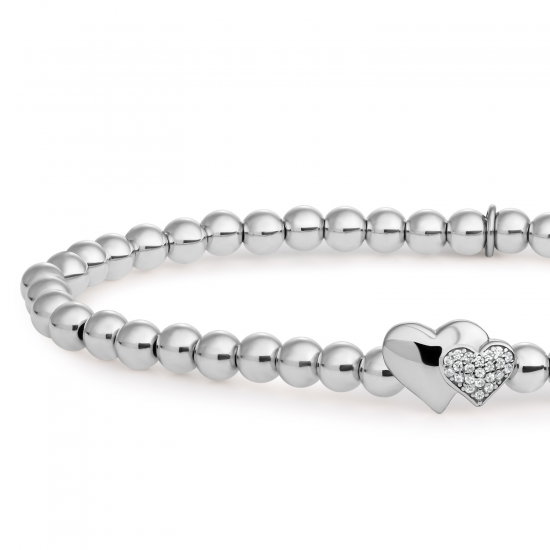 Sparkling Jewels mom bracelet silver - 2010778