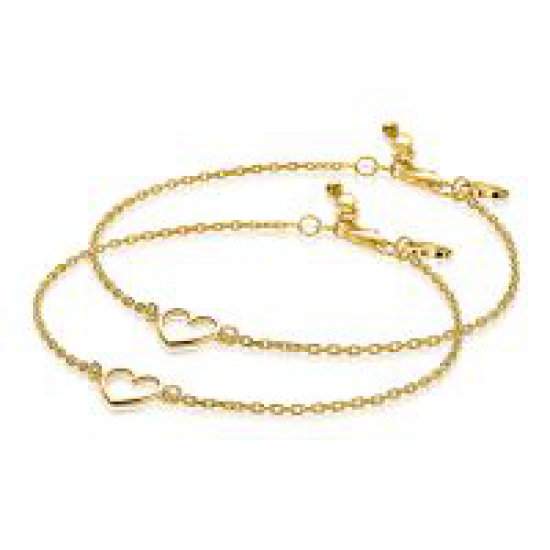 Zinzi armband setje verguld moeder/dochter - 2010786