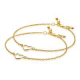 Zinzi armband setje verguld moeder/dochter - 2010786