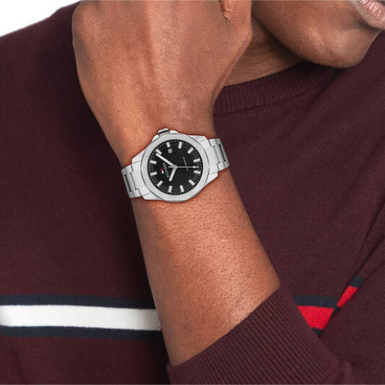 Tommy hilfiger heren horloge Henry  stl/ss  42mm automaat - 2010788