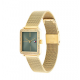 Tommy Hilfiger dames horloge Tea geelgoud kleur met meshband 21x25mm - 2010793