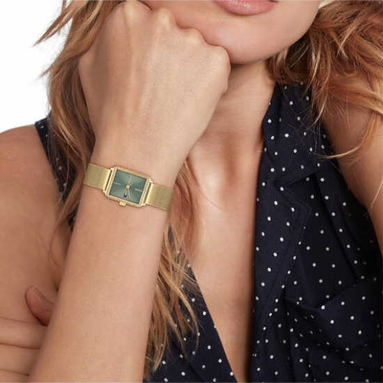 Tommy Hilfiger dames horloge Tea geelgoud kleur met meshband 21x25mm - 2010793