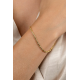 Zinzi armband geel verguld anker rond geslepen - 2010848