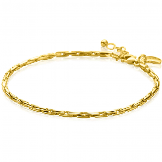 Zinzi armband geel verguld anker rond geslepen - 2010848