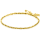 Zinzi armband geel verguld anker rond geslepen - 2010848