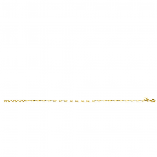 Zinzi armband geel verguld met gedraaide schakels - 2010849
