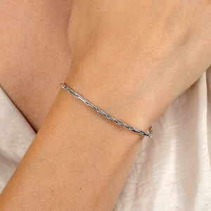 ZINZI zilveren armband anker rond geslepen - 2010851